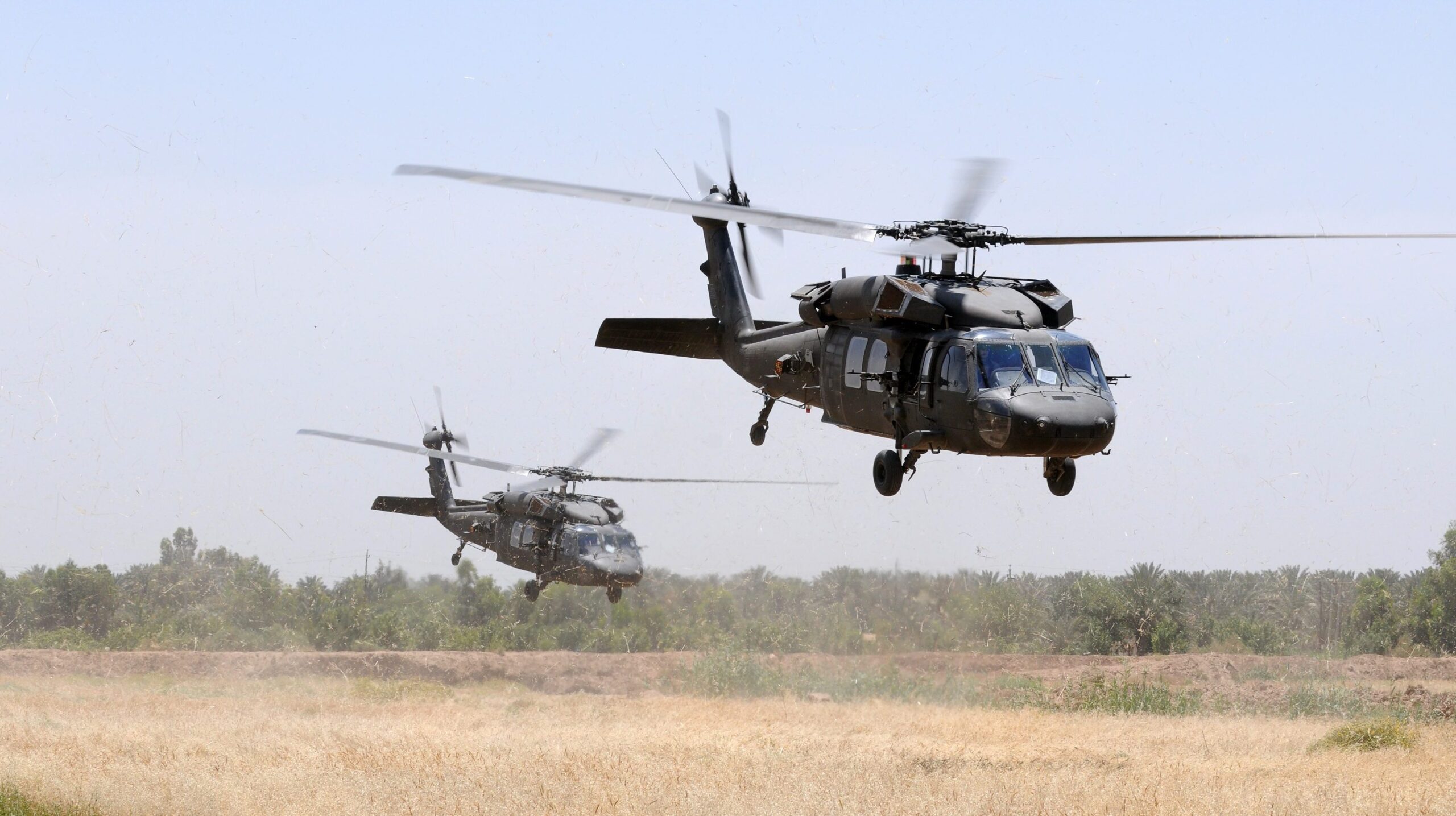 military helicopter